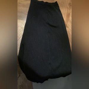 Free people stretchy ribbed skirt
